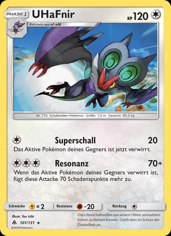UHaFnir card in German