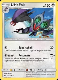 UHaFnir card in German