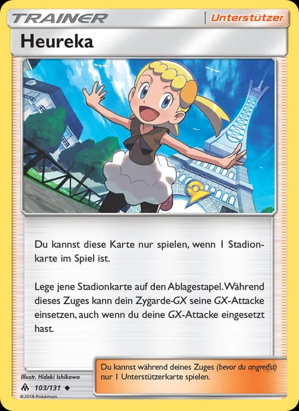 Heureka card in German