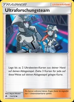 Ultraforschungsteam card in German