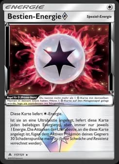 Bestien-Energie ◇ card in German