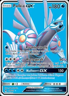 Palkia GX card in German