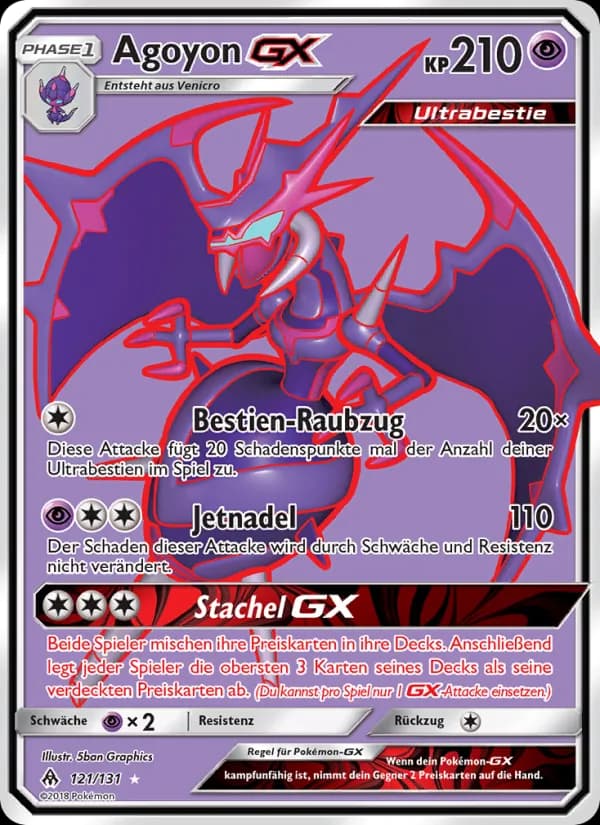 Agoyon GX card in German