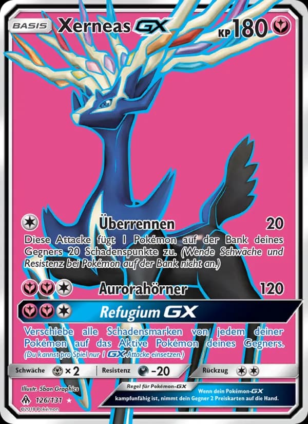 Xerneas GX card in German