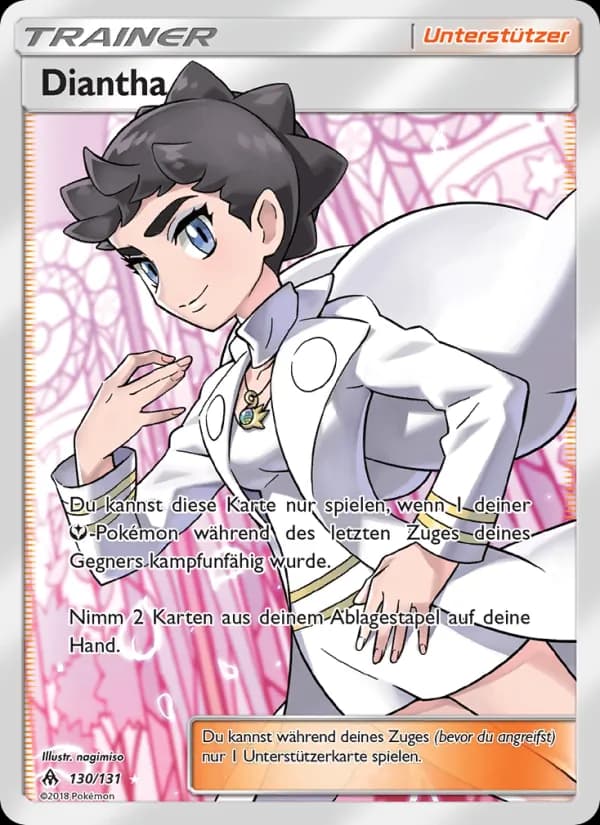 Diantha card in German