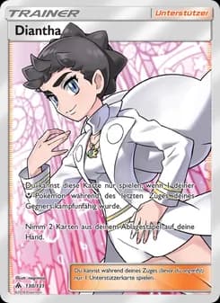 Diantha card in German