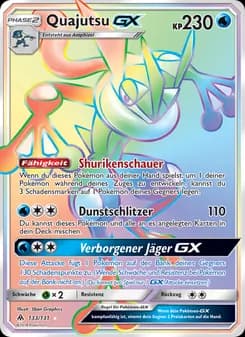 Quajutsu GX card in German