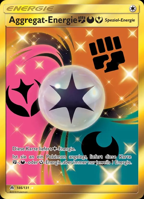 Aggregat-Energie FightingDarknessFairy card in German
