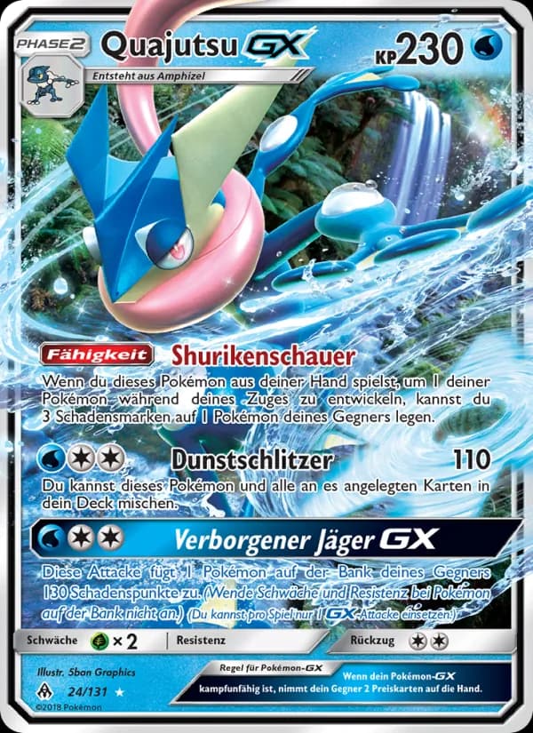 Quajutsu GX card in German