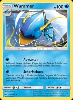 Wummer card in German