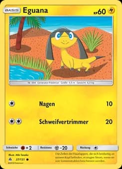 Eguana card in German