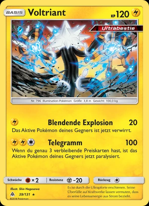 Voltriant card in German