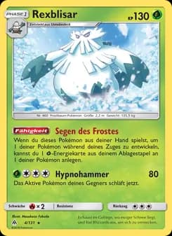 Rexblisar card in German