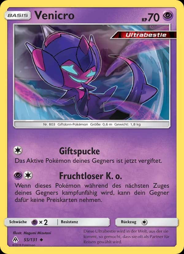 Venicro card in German