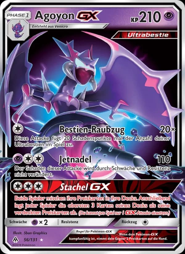 Agoyon GX card in German