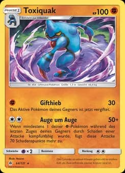 Toxiquak card in German