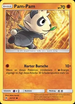 Pam-Pam card in German