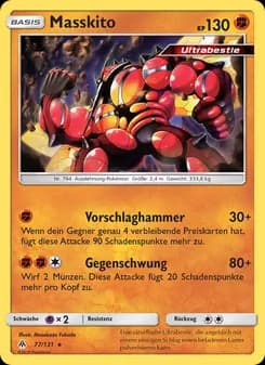 Masskito card in German