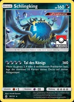 Schlingking card in German