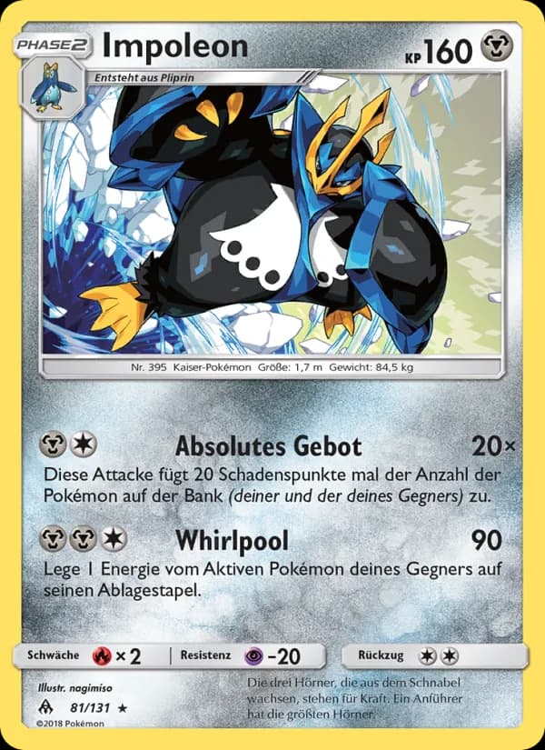 Impoleon card in German