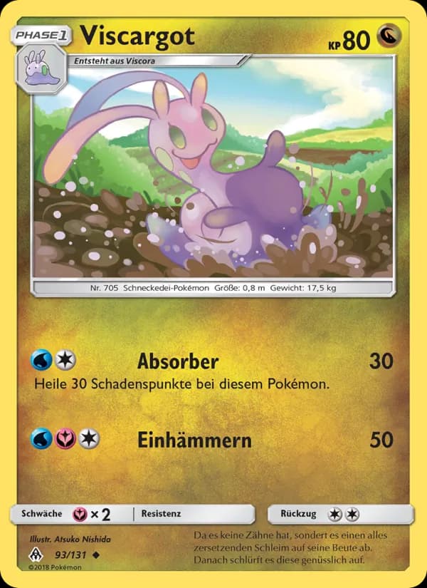 Viscargot card in German