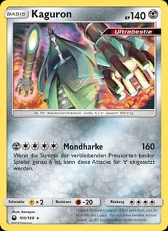 Kaguron card in German