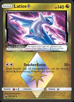 Latios ◇ card in German