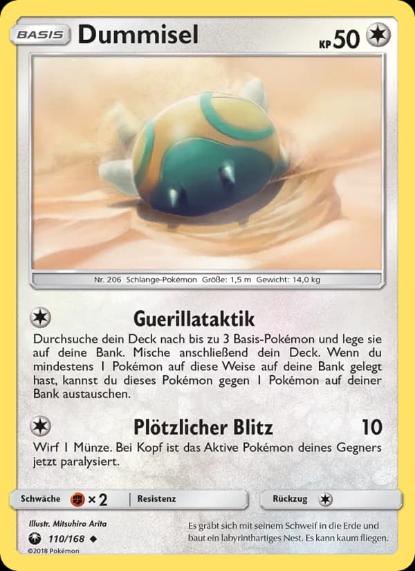 Dummisel card in German