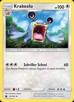 Krakeelo card in German