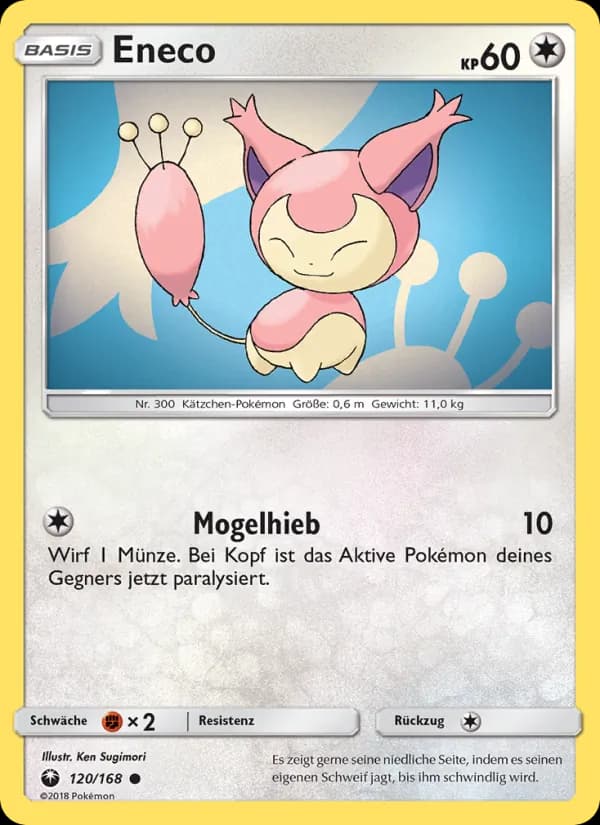 Eneco card in German