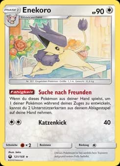 Enekoro card in German