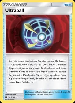 Ultraball card in German