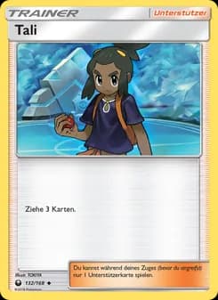 Tali card in German
