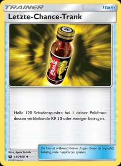 Letzte-Chance-Trank card in German