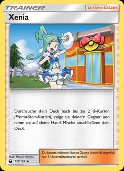 Xenia card in German