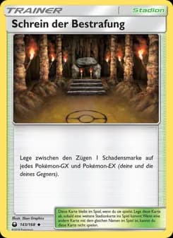 Schrein der Bestrafung card in German