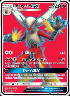 Lohgock GX card in German