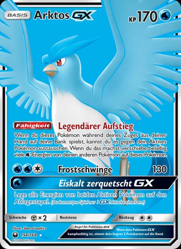Arktos GX card in German