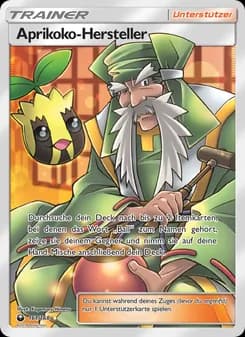 Aprikoko-Hersteller card in German