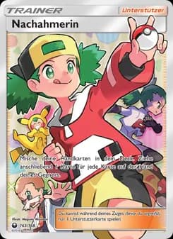 Nachahmerin card in German