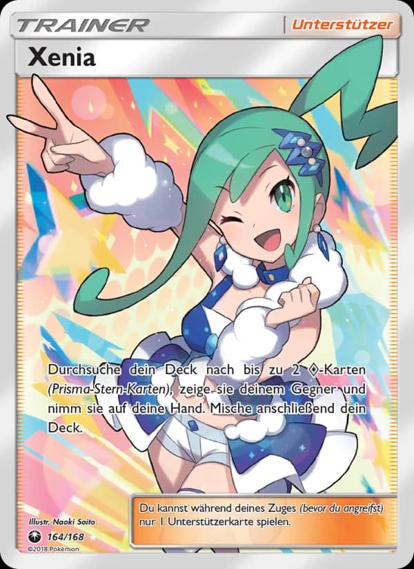 Xenia card in German