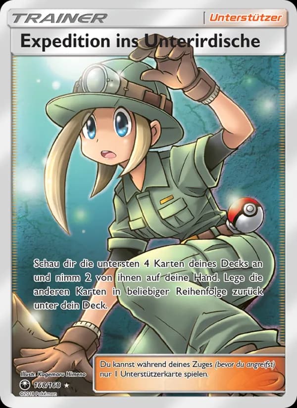Expedition ins Unterirdische card in German