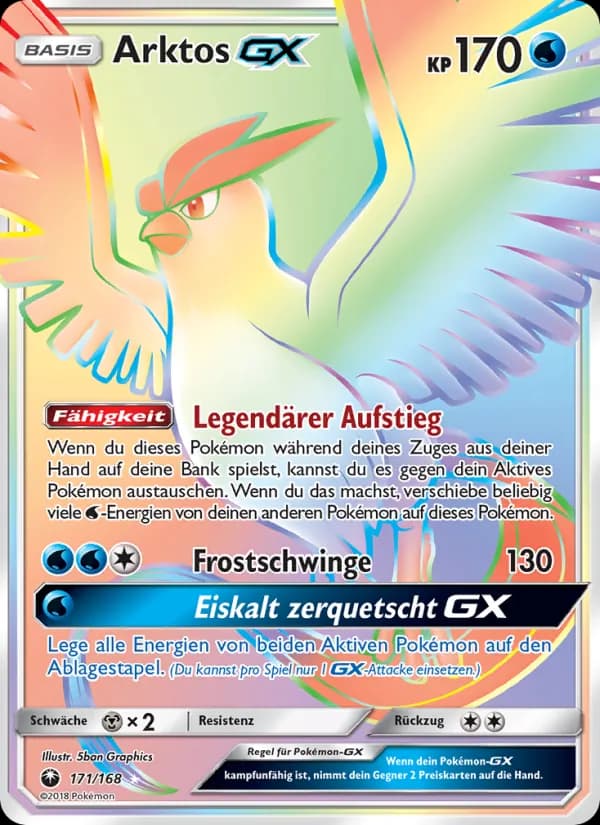 Arktos GX card in German