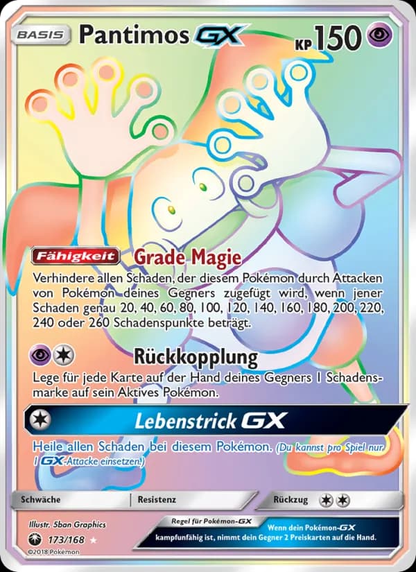 Pantimos GX card in German