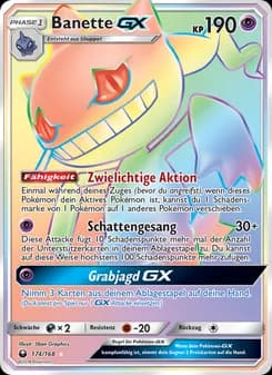 Banette GX card in German