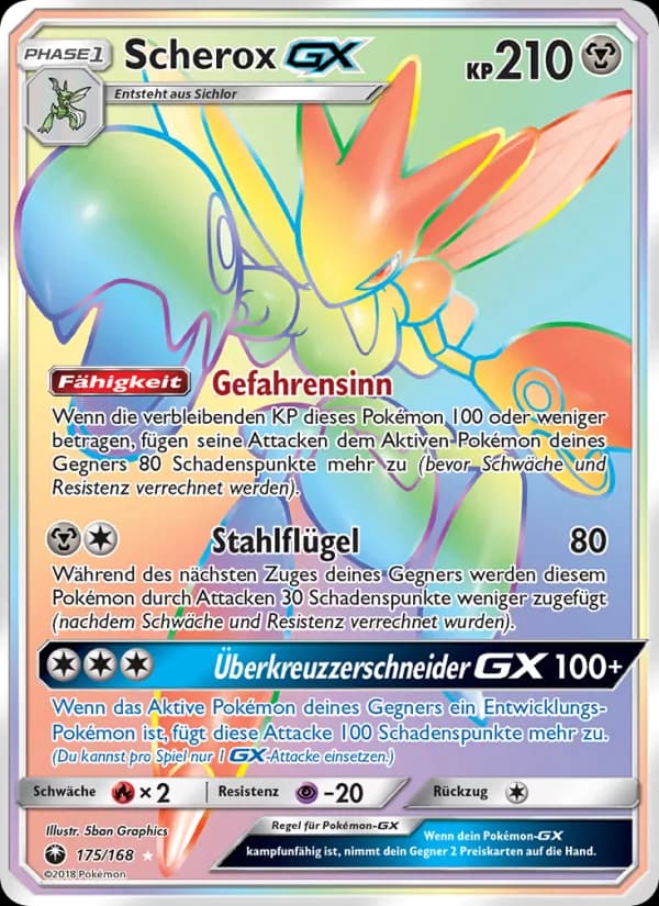Scherox GX card in German