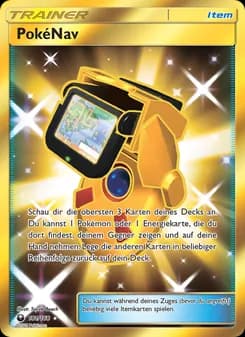 PokéNav card in German