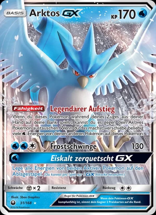 Arktos GX card in German