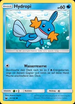 Hydropi card in German