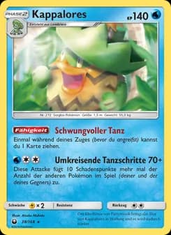 Kappalores card in German